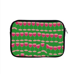 Wine Red Champagne Glass Red Wine Apple Macbook Pro 15  Zipper Case by Nexatart