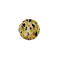 Army Camouflage Pattern 1  Mini Magnets by Nexatart