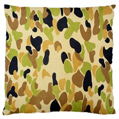 Army Camouflage Pattern Standard Flano Cushion Case (one Side) by Nexatart