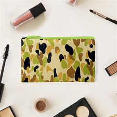 Army Camouflage Pattern Cosmetic Bag (xs) by Nexatart