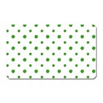 Saint Patrick Motif Pattern Magnet (Rectangular) Front