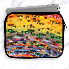 Car Painting Modern Art Apple Ipad 2/3/4 Zipper Cases by Nexatart