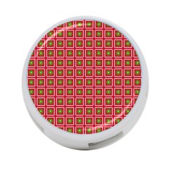 Christmas Paper Wrapping 4-port Usb Hub (one Side) by Nexatart