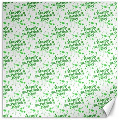 Saint Patrick Motif Pattern Canvas 20  X 20   by dflcprints