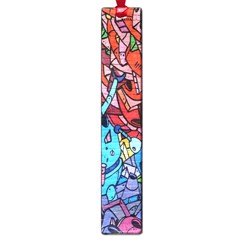 Colorful Graffiti Art Large Book Marks by Nexatart