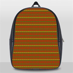 Fugly Christmas Xmas Pattern School Bags(large)  by Nexatart