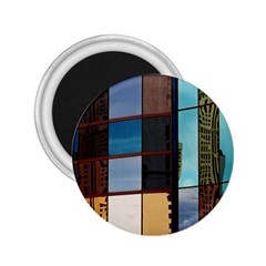 Glass Facade Colorful Architecture 2 25  Magnets by Nexatart