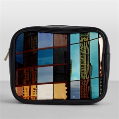 Glass Facade Colorful Architecture Mini Toiletries Bags by Nexatart