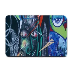 Graffiti Art Urban Design Paint Small Doormat  by Nexatart