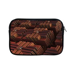 Fractal 3d Render Futuristic Apple Ipad Mini Zipper Cases by Nexatart