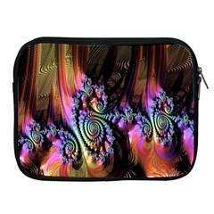 Fractal Colorful Background Apple Ipad 2/3/4 Zipper Cases by Nexatart