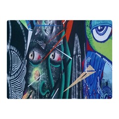 Graffiti Art Urban Design Paint Double Sided Flano Blanket (mini)  by Nexatart