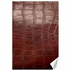 Leather Snake Skin Texture Canvas 20  X 30   by Nexatart