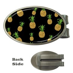 Pineapples Money Clips (oval)  by Valentinaart