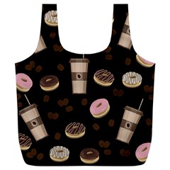 Coffee Break Full Print Recycle Bags (l)  by Valentinaart