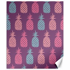 Pineapple Pattern  Canvas 8  X 10  by Nexatart