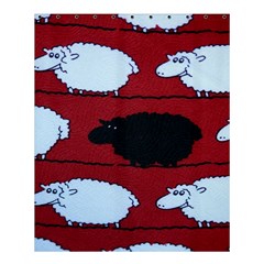 Sheep Shower Curtain 60  X 72  (medium)  by Nexatart