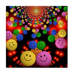 Smiley Laugh Funny Cheerful Tile Coasters by Nexatart