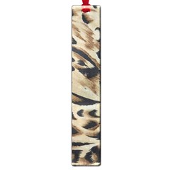 Tiger Animal Fabric Patterns Large Book Marks by Nexatart