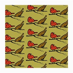 Bird Birds Animal Nature Wild Wildlife Medium Glasses Cloth (2-side) by Amaryn4rt