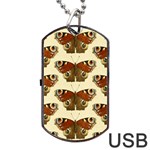 Butterfly Butterflies Insects Dog Tag USB Flash (Two Sides) Front