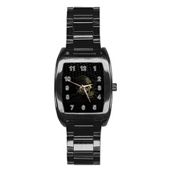Skull Fantasy Dark Surreal Stainless Steel Barrel Watch by Amaryn4rt