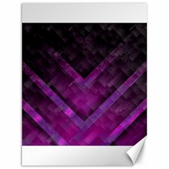 Purple Background Wallpaper Motif Design Canvas 12  X 16   by Amaryn4rt