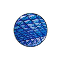 Lines Geometry Architecture Texture Hat Clip Ball Marker by Amaryn4rt