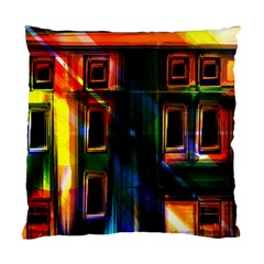 Architecture City Homes Window Standard Cushion Case (two Sides) by Amaryn4rt