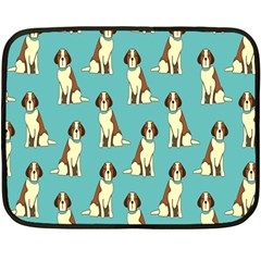 Dog Animal Pattern Double Sided Fleece Blanket (mini)  by Amaryn4rt