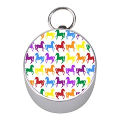 Colorful Horse Background Wallpaper Mini Silver Compasses by Amaryn4rt