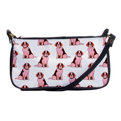 Dog Animal Pattern Shoulder Clutch Bags by Amaryn4rt