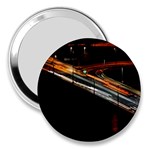 Highway Night Lighthouse Car Fast 3  Handbag Mirrors Front