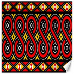 Toraja Traditional Art Pattern Canvas 16  X 16   by Amaryn4rt