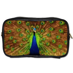 3d Peacock Bird Toiletries Bags by Amaryn4rt