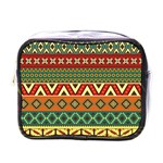 Mexican Folk Art Patterns Mini Toiletries Bags Front