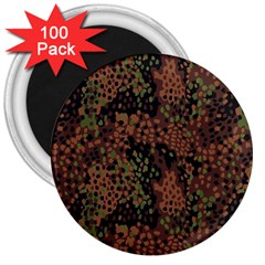 Digital Camouflage 3  Magnets (100 Pack) by Amaryn4rt