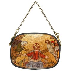 Gold Jesus Chain Purses (two Sides)  by boho