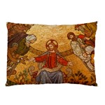 Gold Jesus Pillow Case (Two Sides) Front