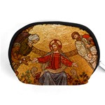 Gold Jesus Accessory Pouches (Medium)  Front