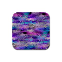 1 111111111artcubes Rubber Square Coaster (4 Pack)  by rokinronda