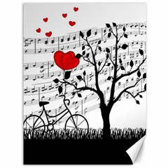 Love Song Canvas 36  X 48   by Valentinaart