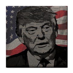 Trump Tile Coasters by Valentinaart