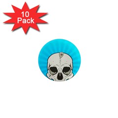 Skull Ball Line Schedule 1  Mini Magnet (10 Pack)  by Simbadda