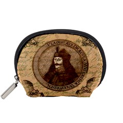 Count Vlad Dracula Accessory Pouches (small)  by Valentinaart