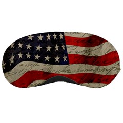 Vintage American Flag Sleeping Masks by Valentinaart