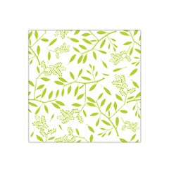 Leaves Pattern Seamless Satin Bandana Scarf by Simbadda