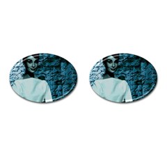 Audrey Hepburn Cufflinks (oval) by Valentinaart