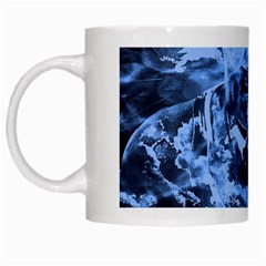 Blue Angel White Mugs by Valentinaart