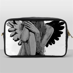 Stone Angel Toiletries Bags by Valentinaart